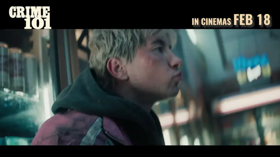 Video for the film Crime 101 — In Cinemas February 18