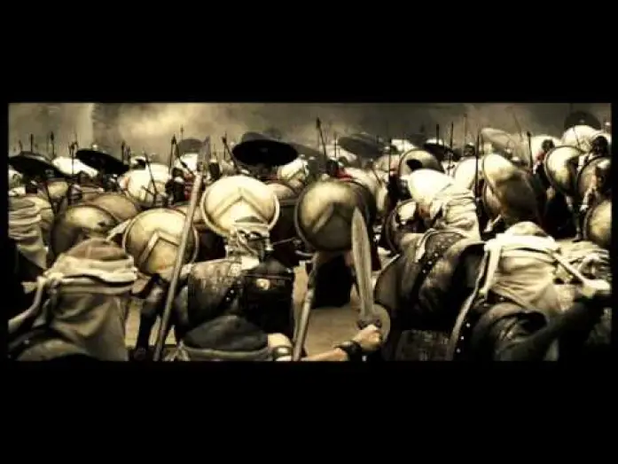 Video for the film 300 — 300 trailer ita