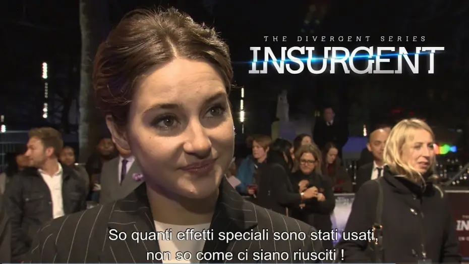 Video for the film Insurgent — Insurgent - Intervista a Shailene Woodley V.O. Sottotitolata in italiano