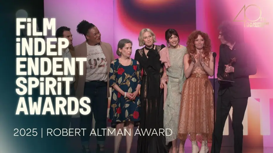 Video for the film His Three Daughters — HIS THREE DAUGHTERS wins the ROBERT ALTMAN AWARD at the 2025 Film Independent Spirit Awards