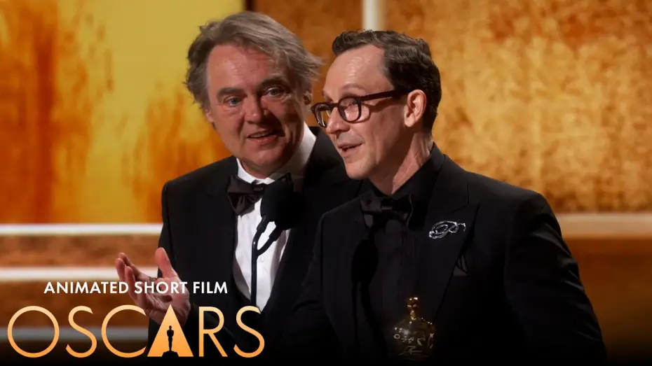 Video for the film The Girl Who Cried Pearls — 'The Girl Who Cried Pearls' Wins Best Animated Short Film | 98th Oscars Speech (2026)