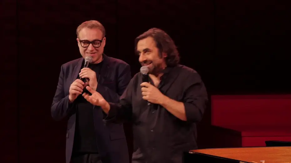 Video for the film Entre Duel et Duo, Jean-François Zygel & André Manoukian / Concert au Théâtre des Taillades — Duel de Piano - Jean-François Zygel & André Manoukian - 2/2