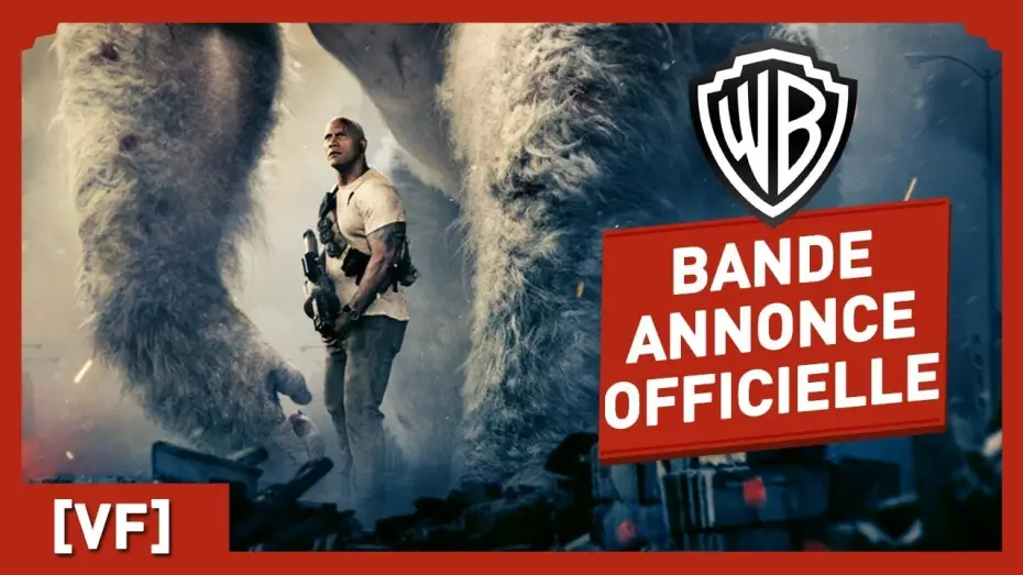 Video for the film Rampage — Rampage - Bande Annonce Officielle (VF) - Dwayne Johnson / Naomie Harris