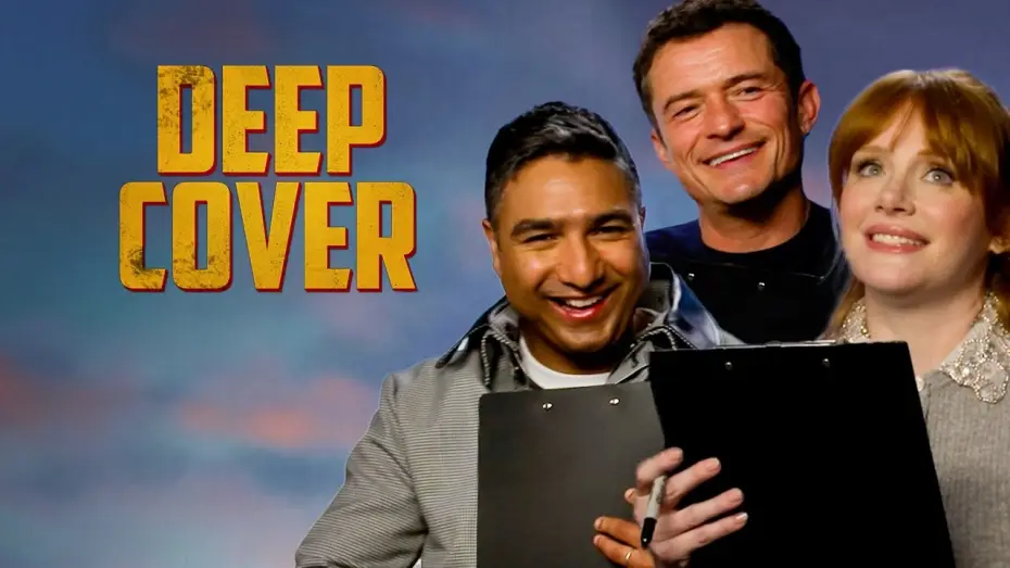 Video for the film Deep Cover — Bryce Dallas Howard, Orlando Bloom & Nick Mohammed Try To Draw Each Other From Memory