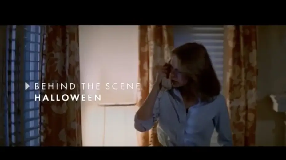 Video for the film Halloween — Behind the Scene: Jamie Lee Curtis on HALLOWEEN