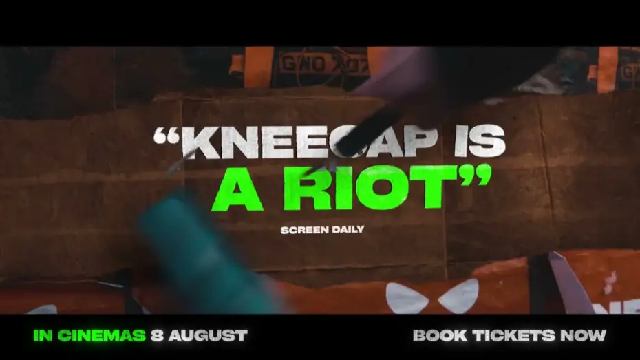 Video for the film Kneecap — Trailer Cutdown
