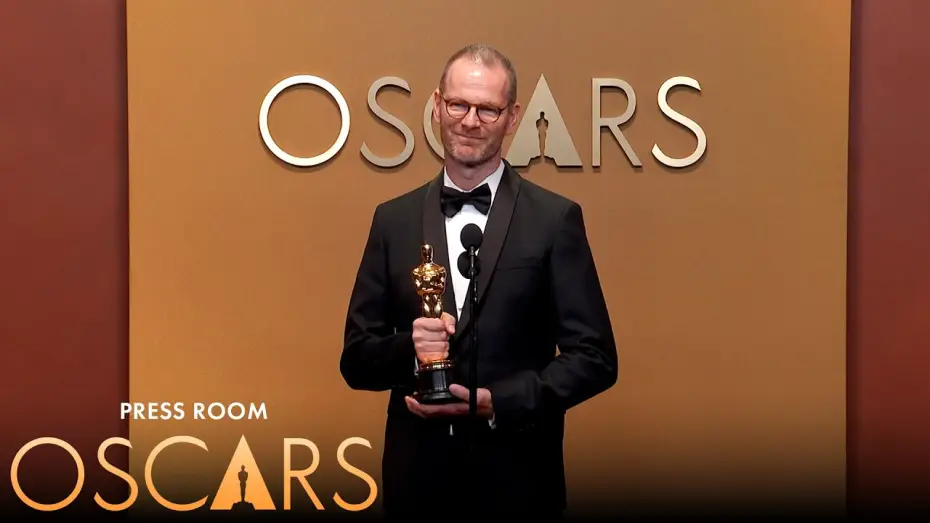 Video for the film Sentimental Value — Sentimental Value Best International Feature Film Press Room Speech | 98th Oscars (2026)