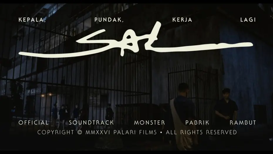 Video for the film Sleep No More — Sal Priadi - Head, Shoulders, Work Again (Official Lyric Video)