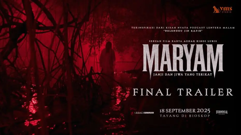 Video for the film Maryam: The Untold Story — FINAL TRAILER - MARYAM:  JANJI & JIWA YANG TERIKAT