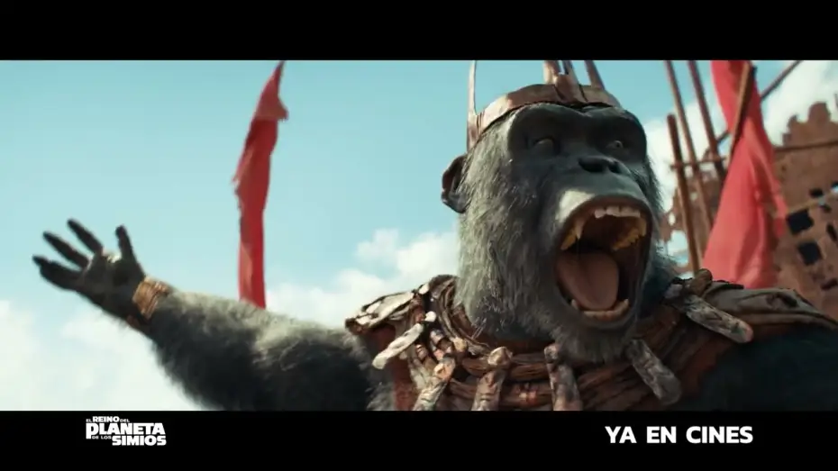 Video for the film Kingdom of the Planet of the Apes — Anuncio: 'Adéntrate en el reino'