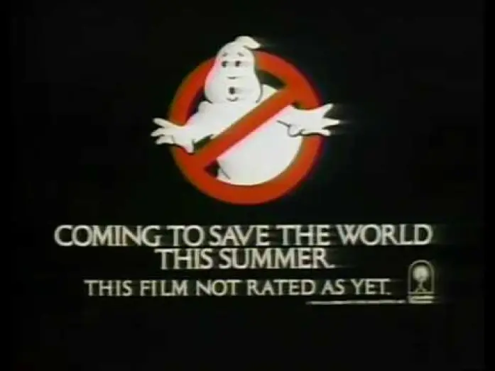 Video for the film Ghostbusters — GHOSTBUSTERS ADVANCE TEASER TRAILER (1984)
