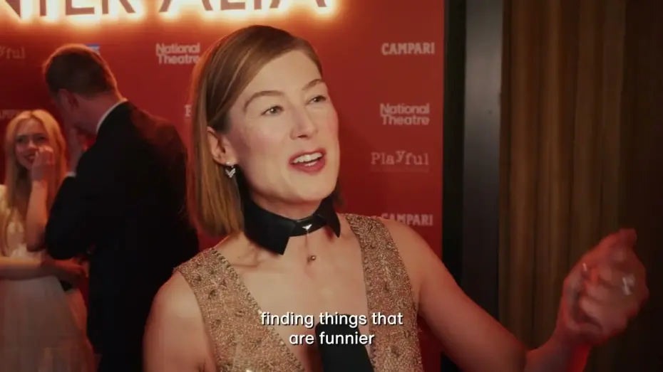 Video for the film National Theatre Live: Inter Alia — Inter Alia starring Rosamund Pike - West End opening night