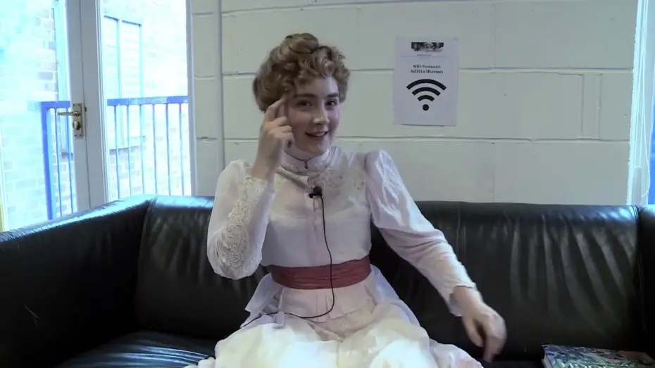 Video for the film Loving Vincent — Saoirse Ronan as Marguerite Gachet
