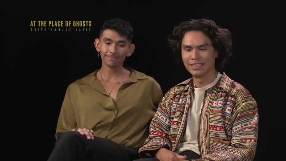 Video for the film At the Place of Ghosts — Blake Alec Miranda & Forrest Goodluck Interview