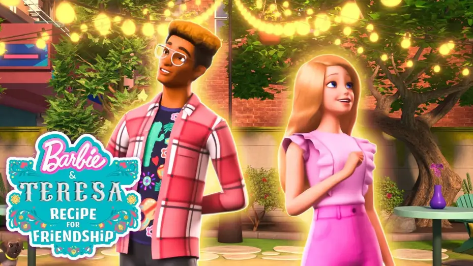 Video for the film Barbie & Teresa: Recipe for Friendship — Clip - Barbie helps decorate the restaurant!