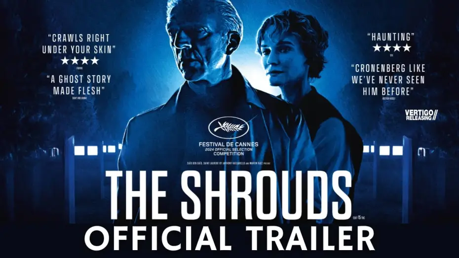 Video for the film The Shrouds — Official International Trailer
