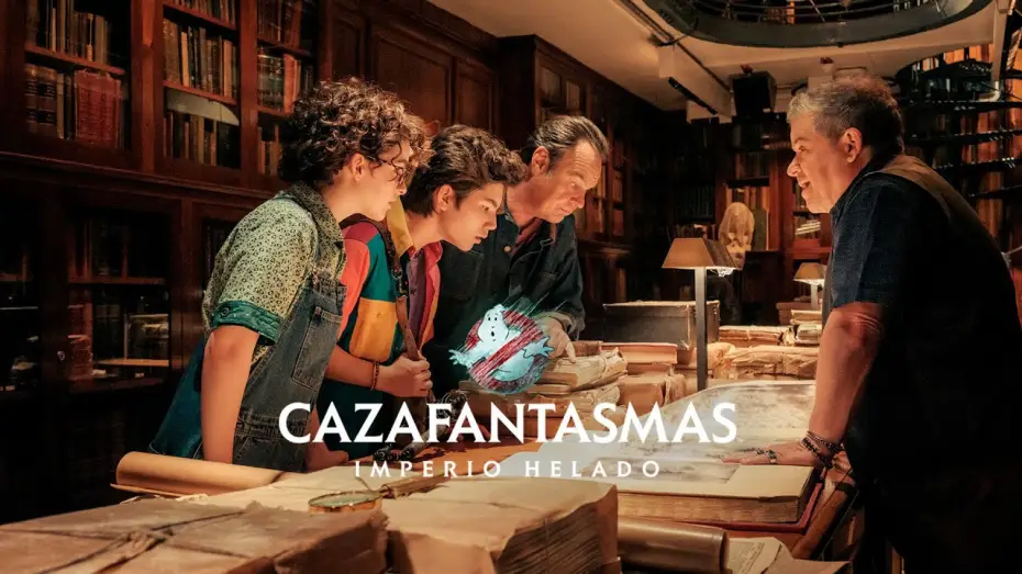 Video for the film Ghostbusters: Frozen Empire — ¡Los Cazafantasmas están de vuelta!