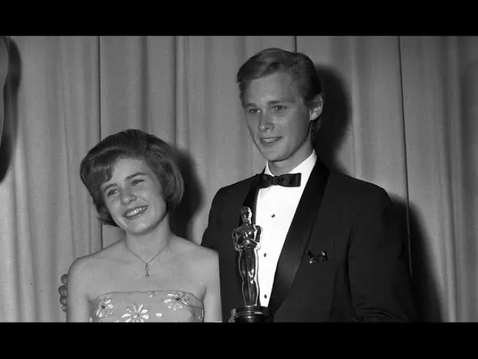 Video for the film Hud — Melvyn Douglas winning Best Supporting Actor for "Hud"