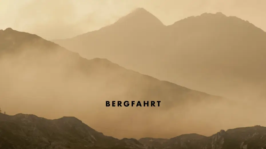 Video for the film Mountain Ride — Bergfahrt