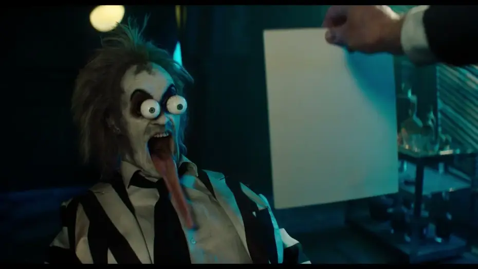 Video for the film Beetlejuice Beetlejuice — Bumper "Scream"