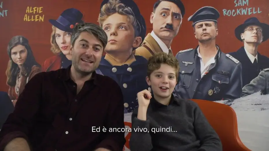Video for the film Jojo Rabbit — Jojo Rabbit - Intervista al Produttore Carthew Neal e al protagonista Roman Griffin Davis