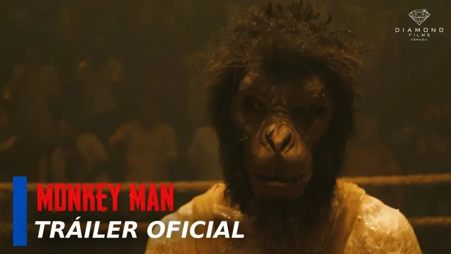 Video for the film Monkey Man — Monkey Man - Tráiler Oficial en Español