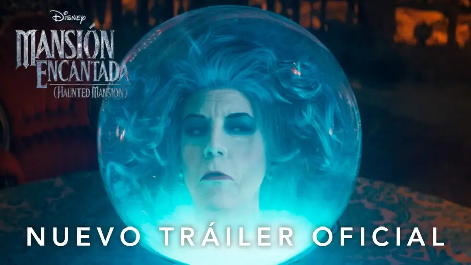 Video for the film Haunted Mansion — Nuevo Tráiler Oficial en español