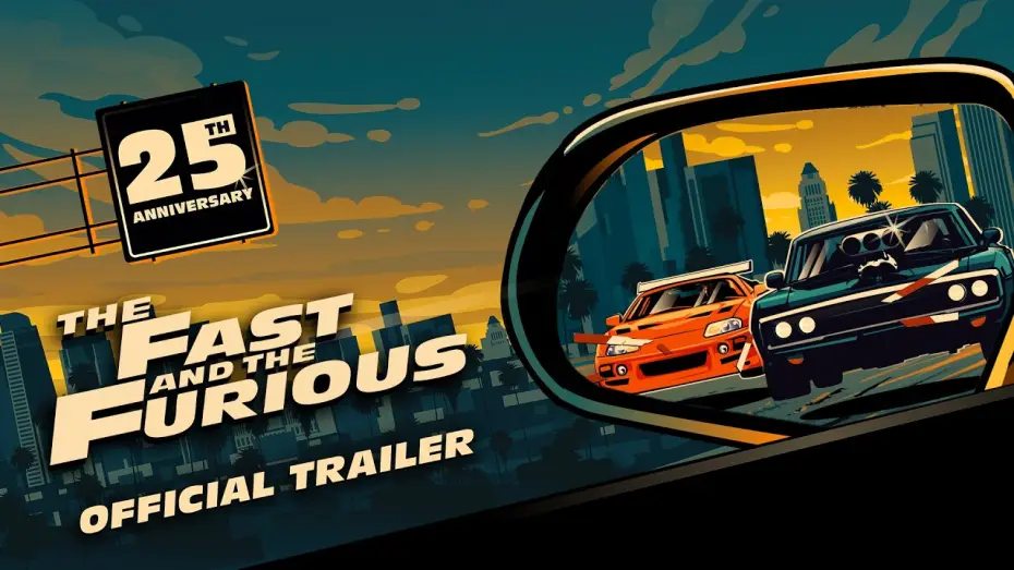 Video for the film The Fast and the Furious — 25th Anniversary Re-Release Trailer