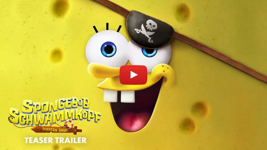 Video for the film The SpongeBob Movie: Search for SquarePants — SpongeBob Schwammkopf: Piraten Ahoi!  | Teaser Trailer Deutsch (2025)