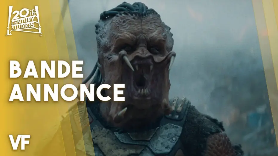Video for the film Predator: Badlands — Predator : Badlands - Bande-annonce officielle (VF) | 20th Century Studios