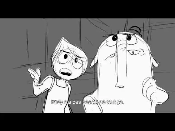 Video for the film Inside Out — Vice-Versa - Scènes Coupées : Construction