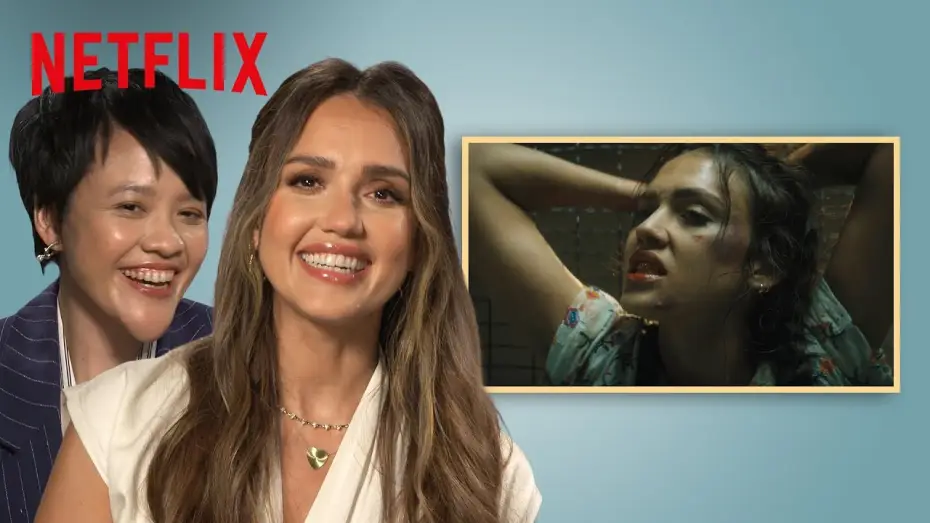 Video for the film Trigger Warning — Jessica Alba Gave Herself a Black Eye while Shooting Trigger Warning