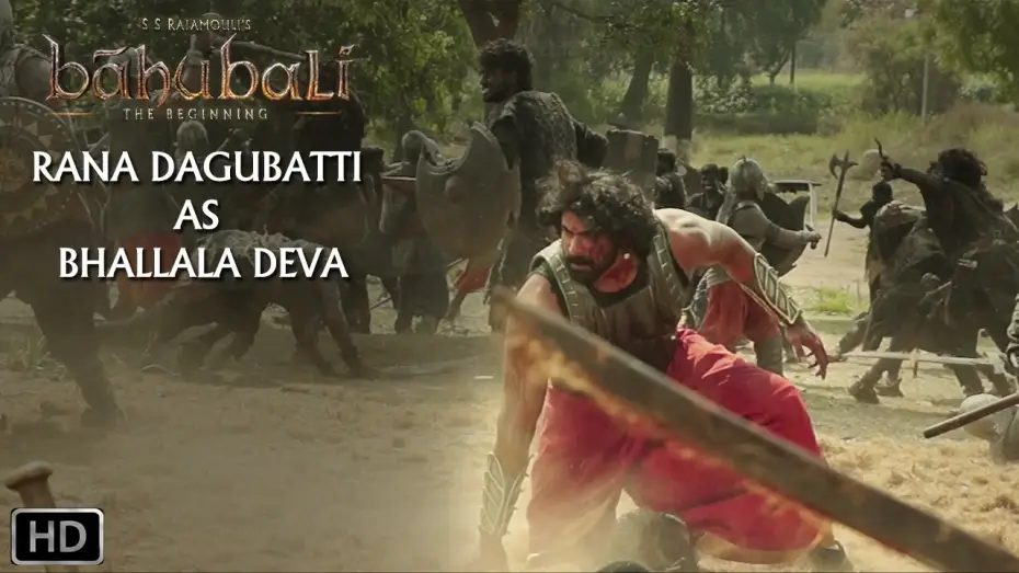 Video for the film Bāhubali: The Beginning — Rana Dagubatti As Bhallala Deva | Baahubali - The Beginning