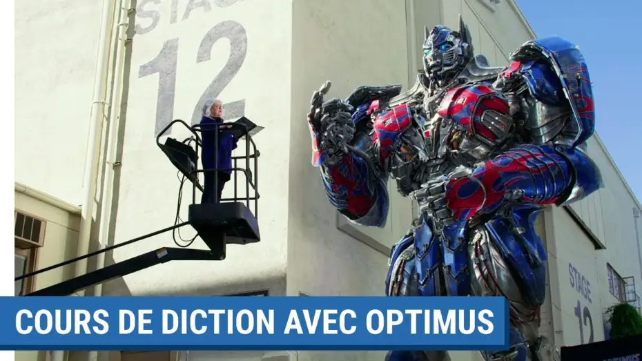 Video for the film Transformers: The Last Knight — TRANSFORMERS : THE LAST KNIGHT - Cours de diction (VF)