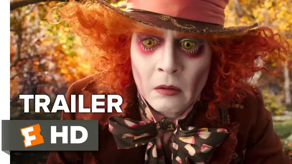 Video for the film Alice Through the Looking Glass — Alice Through the Looking Glass Official Trailer #1 (2016) - Mia Wasikowska, Johnny Depp Movie HD
