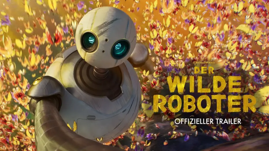 Video for the film The Wild Robot — DER WILDE ROBOTER | Offizieller Trailer #2 deutsch/german HD