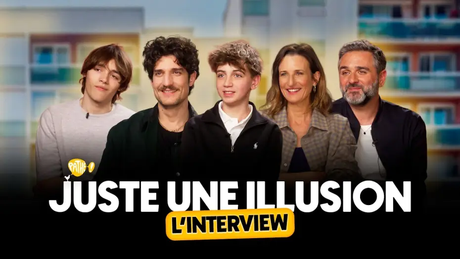 Video for the film Juste une illusion — L'INTERVIEW - JUSTE UNE ILLUSION (Louis Garrel, Camille Cottin...)