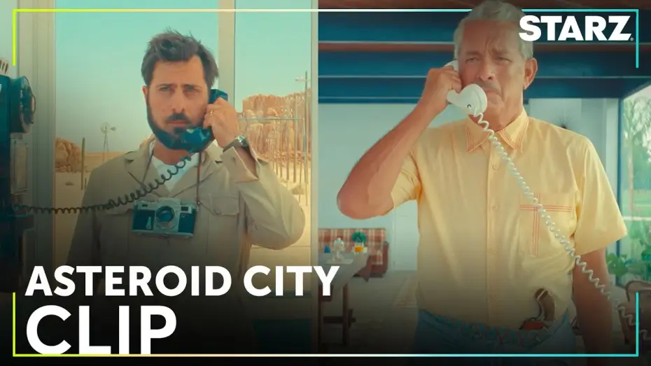 Video for the film Asteroid City — Wes Andersonian Framing at its Finest - Clip