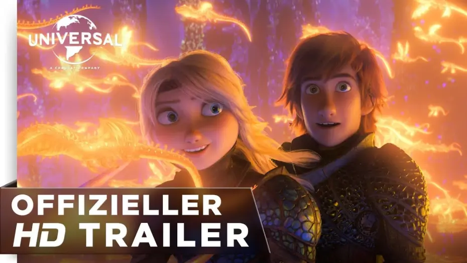 Video for the film How to Train Your Dragon: The Hidden World — Drachenzähmen leicht gemacht 3: Die geheime Welt - Trailer deutsch/german HD