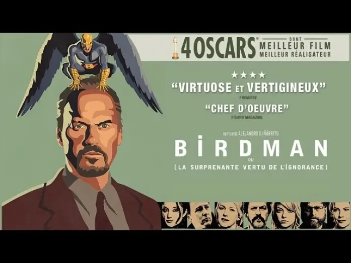 Video for the film Birdman or (The Unexpected Virtue of Ignorance) — Birdman - Bande Annonce VOST