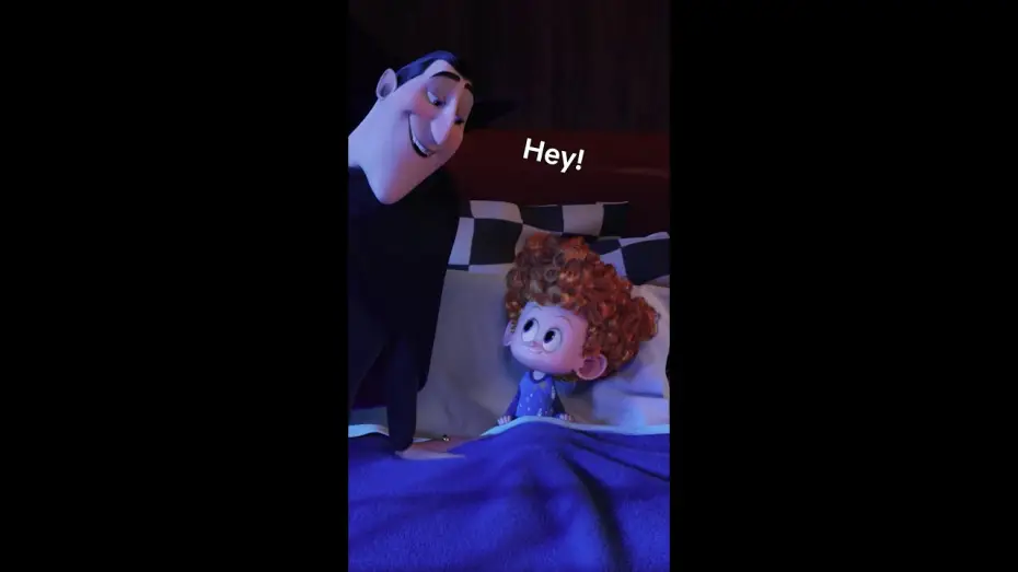 Video for the film Hotel Transylvania 2 — ok, grandpa can dance AND turn into a bat?