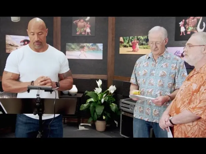 Video for the film Moana — Oceania - La voce delle isole - Il cast di Maui - Featurette