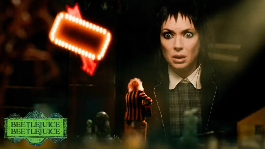 Video for the film Beetlejuice Beetlejuice — Now Playing Only in Theaters