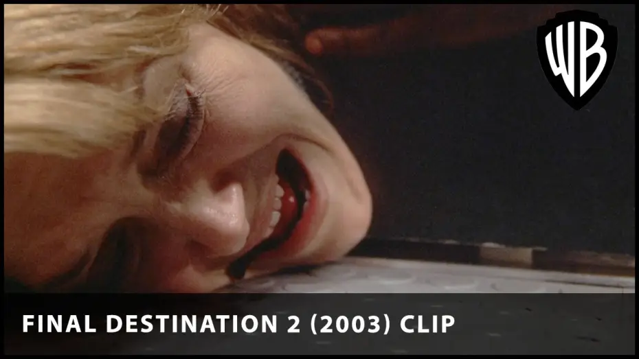 Video for the film Final Destination 2 — Lost her head over an elevator!