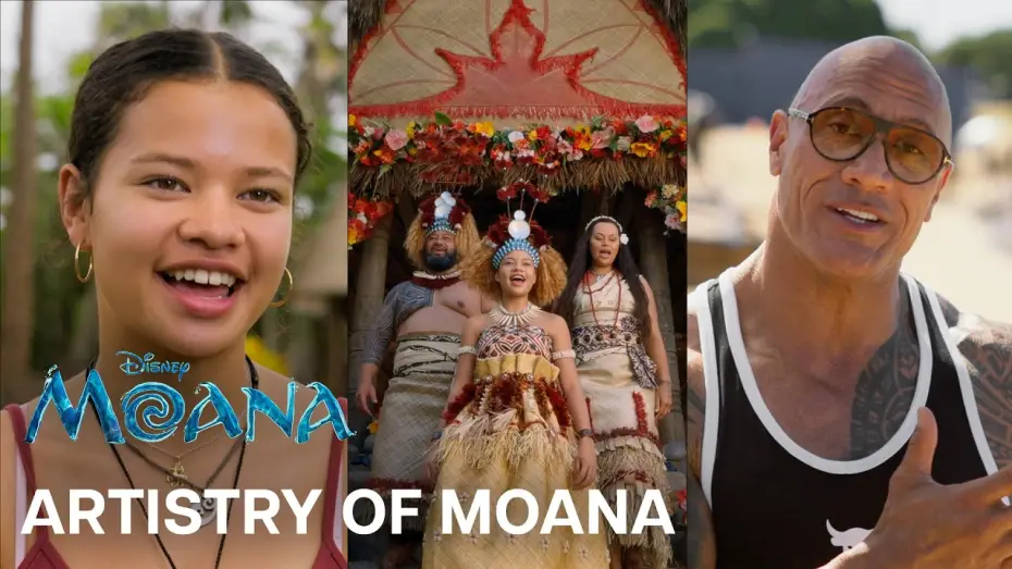 Video for the film Moana — "Artistry of Moana"