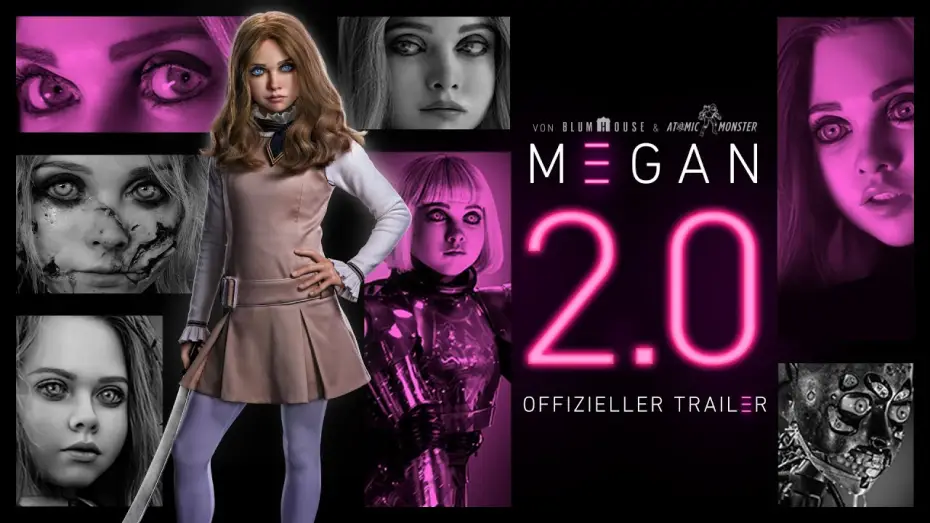 Video for the film M3GAN 2.0 — M3GAN 2.0 | Offizieller Trailer deutsch/german HD