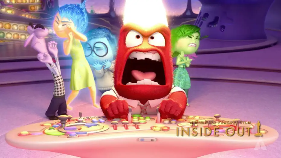 Video for the film Inside Out — "Inside Out" winning Best Animated Feature Film