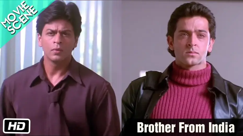Video for the film Kabhi Khushi Kabhie Gham — Brother From India - Movie Scene - Kabhi Khushi Kabhie Gham - Shahrukh, Kareena, Hrithik