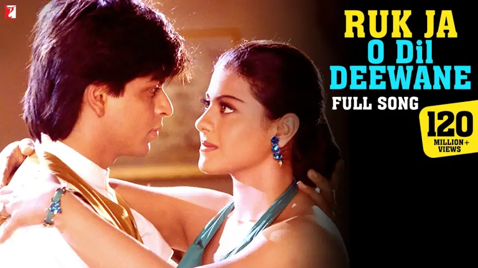 Video for the film Dilwale Dulhania Le Jayenge — Ruk Ja O Dil Deewane - Full Song| Dilwale Dulhania Le Jayenge | Shah Rukh Khan, Kajol | Udit Narayan