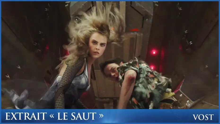 Video for the film Valerian and the City of a Thousand Planets — VALÉRIAN ET LA CITÉ DES MILLE PLANÈTES - Extrait "Le saut" VOST